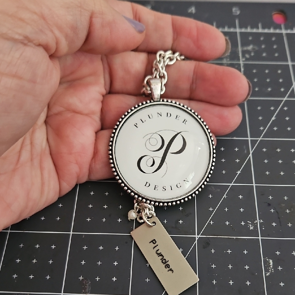 Plunder Design Silver Chain Necklace